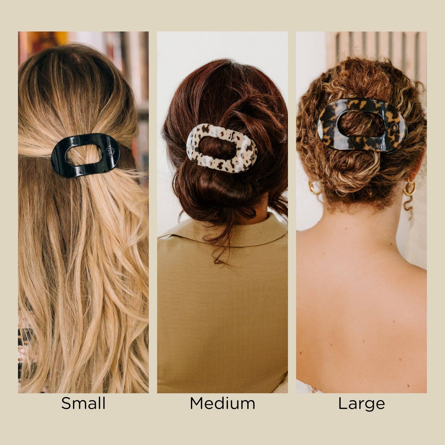 Flat Round Hair Clip | Medium | Miss. Americana